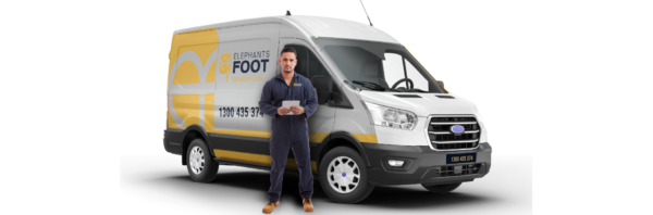 Elephants Foot Service & Care technician and van